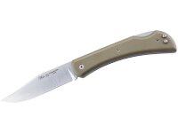 Nieto Taschenmesser COMANDO Stahl Böhler N695 Back Lock olivfarbene G10-Schalen schwarze Fiberglas-Liner Clip