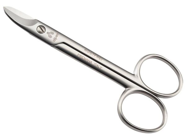 Alpen Fußnagelschere Stahl AISI 420 rostfrei mattiert 10.5 cm