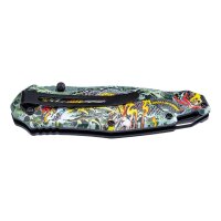 CJH Einhandmesser AISI 420 Stahl rostfrei Flipper Liner...