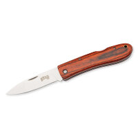 Herbertz Selektion Taschenmesser AISI 440 Stahl rostfrei Pakkaholz Back Lock Fangriemenöse