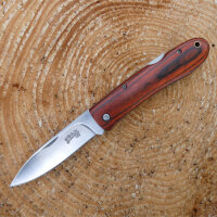 Herbertz Selektion Taschenmesser AISI 440 Stahl rostfrei Pakkaholz Back Lock Fangriemenöse