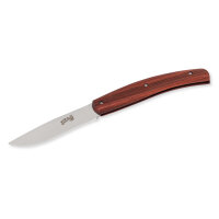 Herbertz Selektion Taschenmesser AISI 440 Stahl rostfrei Slip Joint Sandelholz Griffschalen