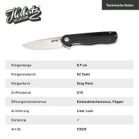 Herbertz Selektion Einhandmesser G10