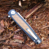 Herbertz Selektion Einhandmesser D2 Stahl rostfrei Liner Lock G10 Heftschalen Taschenclip Fangriemenöse