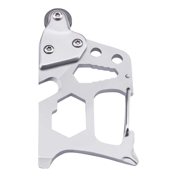 Herbertz Survival-Tool Edelstahl rostfrei Feuerstarter 6 Funktionen