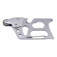 Herbertz Survival-Tool Edelstahl rostfrei Feuerstarter 6 Funktionen