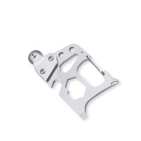 Herbertz Survival-Tool Edelstahl rostfrei Feuerstarter 6 Funktionen