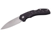 Herbertz Taschenmesser Stahl 440 Back Lock G10 Heftschalen schwarz Edelstahl Taschenclip