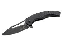 Herbertz Einhandmesser 440C Stahl rostfrei Liner Lock G10...