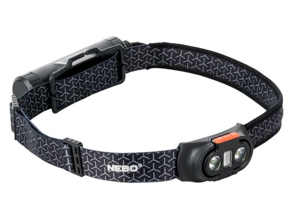 Nebo LED Stirnlampe EINSTEIN 1000 FLEX IPX4 1000 Lumen Li-Ion Akku 18650 2200 mAh