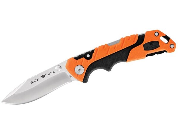 Buck Einhandmesser661 FOLDING PURSUIT PRO SMALL S35VN Stahl rostfrei Back Lock glasfaserverstärktes Nylon + Versaflex