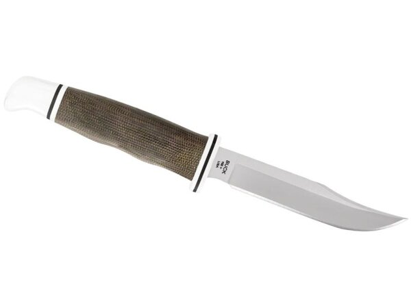 Buck WOODSMAN PRO 102 S35VN Stahl rostfrei Leinen Micarta Lederscheide