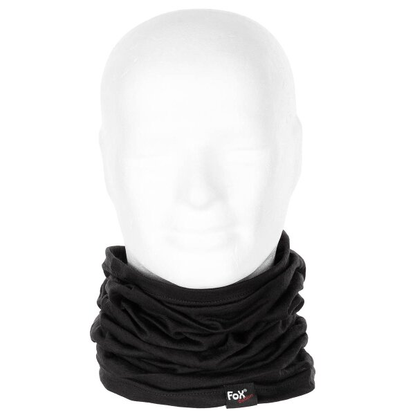 Fox Outdoor Rundschal, "Merino Lite", schwarz