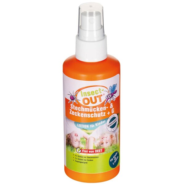 Insect-OUT Stechmücken-Zeckenschutz +G, Kinder, 100 ml