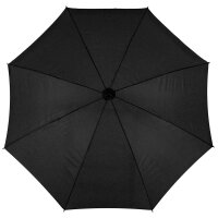 Sonnenschirm, schwarz, Durchmesser 180 cm