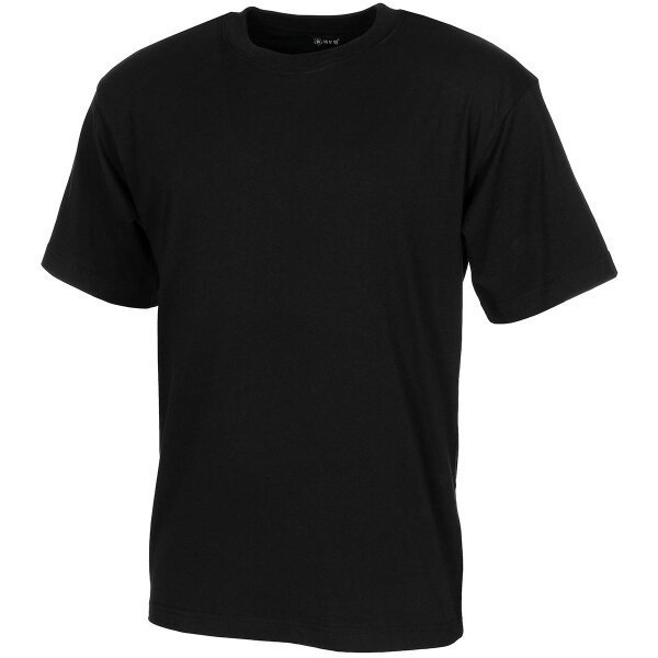 MFH US T-Shirt, halbarm, 170 g/m², schwarz