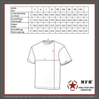 MFH US T-Shirt, halbarm, 170 g/m², schwarz