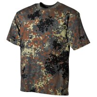 MFH US T-Shirt, halbarm, 170 g/m², flecktarn