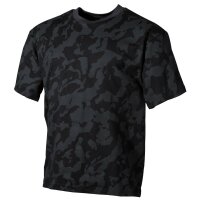 MFH US T-Shirt, halbarm, 170 g/m², night-camo