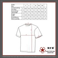 MFH US T-Shirt, "Streetstyle", 140-145 g/m², schwarz