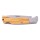 Puma TEC Taschenmesser, AISI 420 Stahl, rostfrei, Back Lock, Edelstahlbacken, Olivenholz Griffschalen, Fangriemenöse