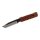 Herbertz Gürtelmesser, AISI 420 Stahl, rostfrei, Ledergriff braun, Lederscheide