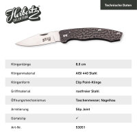 Herbertz Selektion Taschenmesser, AISI 440 Stahl, rostfrei, Herbertz Selektion Geschenkbox