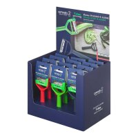 Opinel Display T-DUO POLYMER, 12 Sparschäler, 4x...