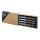 Opinel TABLE CHIC II, Steakmesser, Tafelmesser, rostfreier Edelstahl, Griff aus Birkenholz