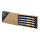 Opinel TABLE CHIC II, Steakmesser, Tafelmesser, rostfreier Edelstahl, Griff aus Eschenholz