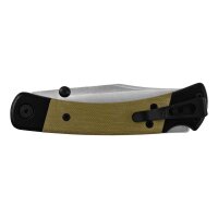 Buck 110 HUNTER SPORT, S30V Stahl, rostfrei, Back Lock, Aluminium- Micarta Griffschalen, Tip Up Taschenclip