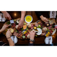 Homeys CHARCUTERIE, Saucenschale, 3 Stück, Keramik, schwarz