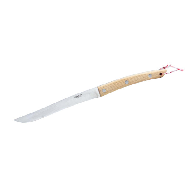Homeys CHARCUTERIE, Tranchiermesser, 3Cr14MoV Stahl, rostfrei, Buchenholzgriff
