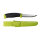 Morakniv Messer, COMPANION, rostfreier Sandvik-Stahl 12C27, Olive Green, Kunststoffscheide mit Gürtelclip