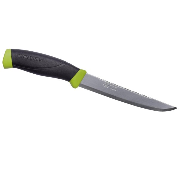 Morakniv FISHING COMFORT FILLET 150, rostfreie Klinge, rutschhemmender Griff, Kunststoffscheide mit Gürtelclip