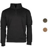 Mil-Tec Tactical Sweatshirt mit Zipper