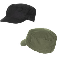 MFH US Cap, Rip Stop, schwarz, "Elasti-Fit"