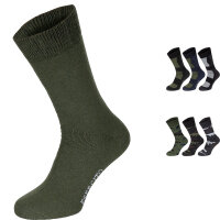 Socken, "Esercito", halblang, 3er Pack