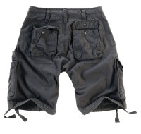 SURPLUS Airborne Vintage Shorts, schwarz