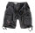 SURPLUS Airborne Vintage Shorts, schwarz