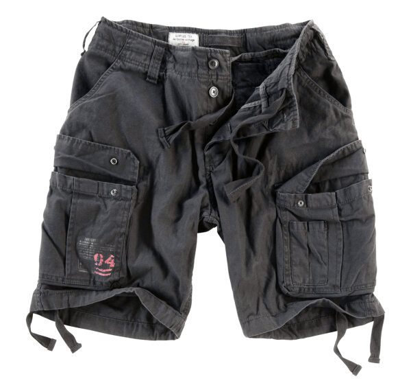 SURPLUS Airborne Vintage Shorts, schwarz