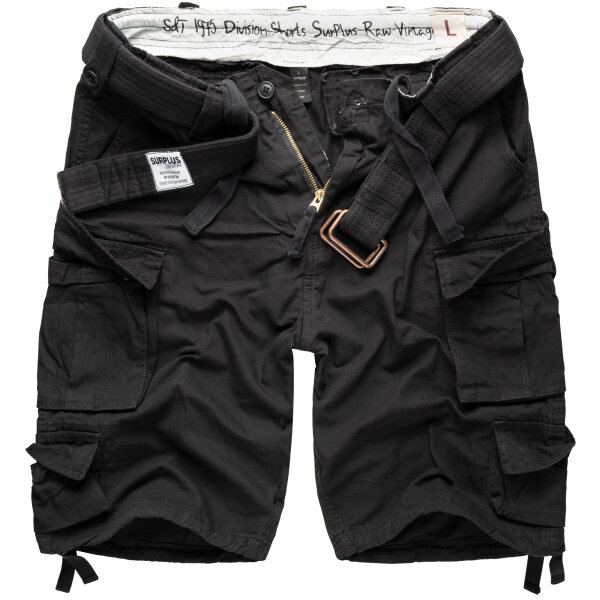 SURPLUS Division Shorts, schwarz
