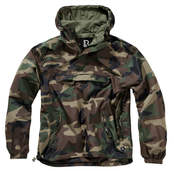 Brandit Summer Windbreaker, woodland
