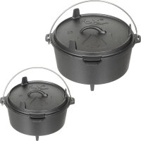 Fox Outdoor Feuertopf, "Dutch Oven", Gusseisen