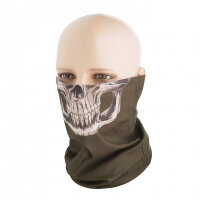 M-Tac Lightweight Tube Scarf Reaper Skull Olive