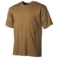 MFH US T-Shirt, halbarm, 170 g/m², coyote tan