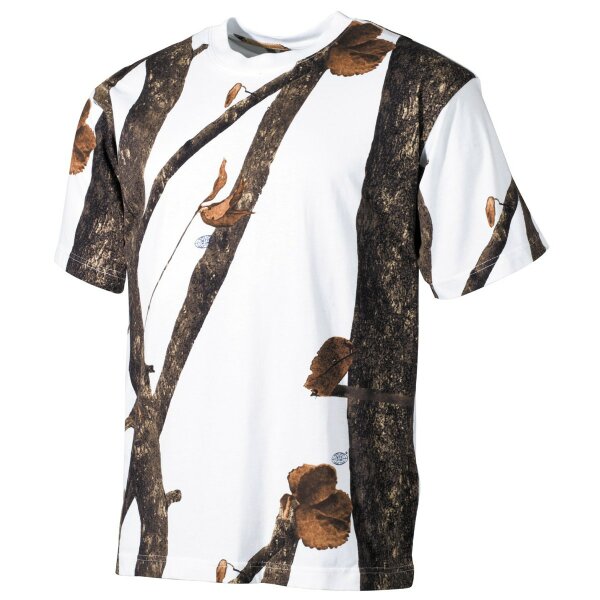 MFH US T-Shirt, halbarm, 170 g/m², hunter-snow