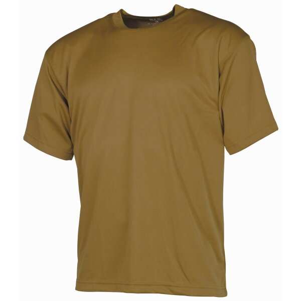 MFH T-Shirt, "Tactical", halbarm, coyote tan