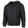 MFH Kapuzen Sweatshirt-Jacke, 340 g/m², schwarz