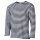 MFH Russ. Marine Shirt, langarm, Winter, weiß-blau